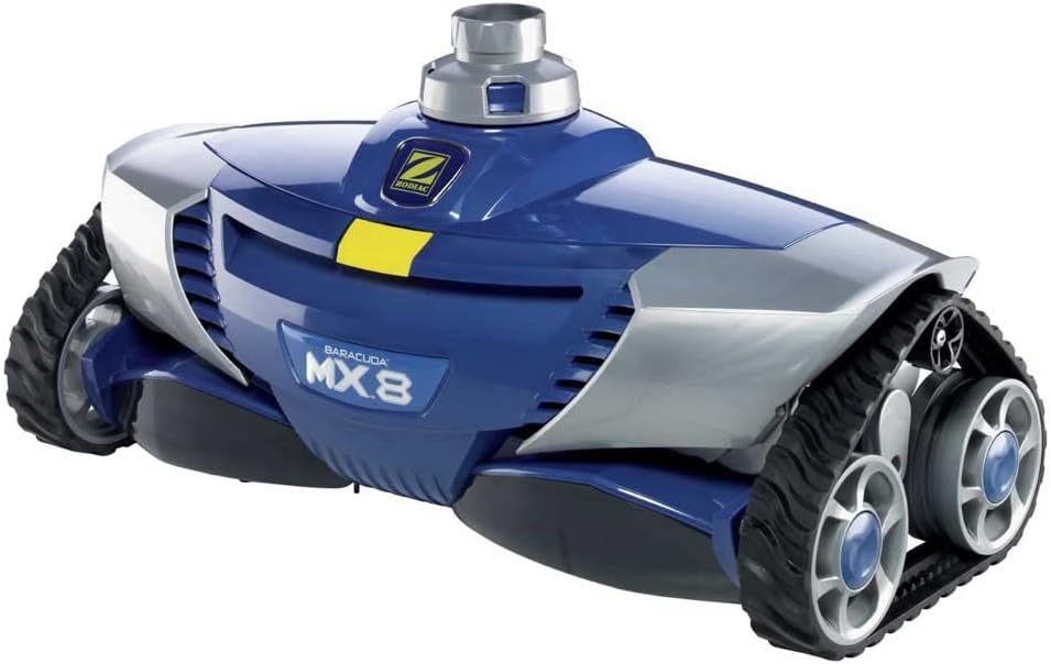 Zodiac Hydraulischer Poolreiniger MX8, Boden und Wände, Raupenantrieb, Für Becken bis max. 12 x 6 m, W70668
