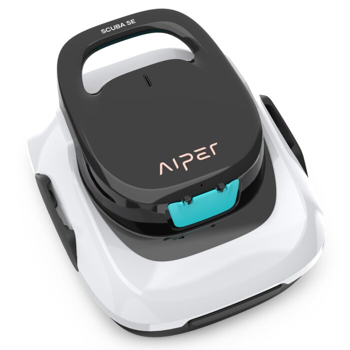 AIPER ZT6002 Poolroboter Boden und Wand, Quad-Motorensystem, WavePath Navigationstechnologie, 3 Reinigungsmodi, 18500 LPH, Poolsauger Akku Kabellos, Poolreiniger für Eingelassene Pool bis zu 150㎡