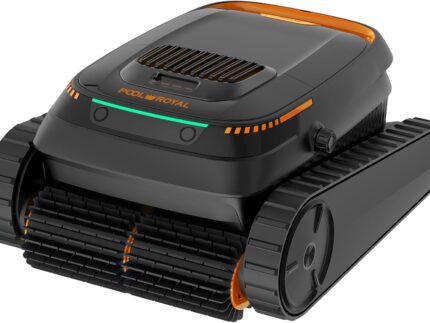 Pool-Royal Poolroboter PR10 Limited Design Edition Akku, Model 2026, Poolsauger, Autoparken und Wandklettern 3 Motoren 120 Minuten Batterielaufzeit für Schwimmbecken Boden, Wand, Wasserlinie