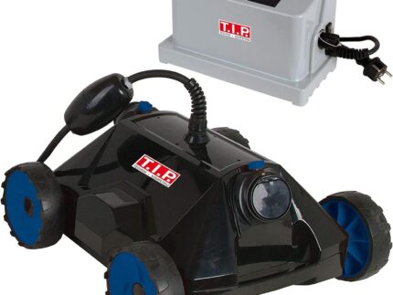 T.I.P. Pool Roboter - Bodensauger (50 m³ Beckengröße, 18.000 l/h Fördermenge, Bodenreinigung, Wasserjet-Düsen, unabhängig, vollautomatisch, Unterschiedliche Reinigungsmodi) Sweeper 18000, 30454