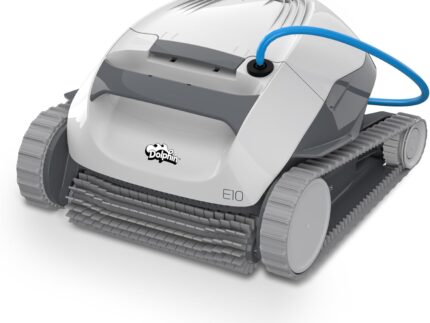 Dolphin E10 Automatischer Poolreiniger Poolroboter mit Kabel - Nur Bodenreinigung - Energieeinsparung, Aufstellpools bis zu 8 m