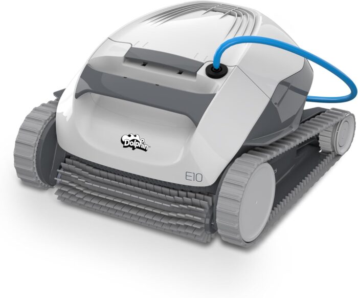 Dolphin E10 Automatischer Poolreiniger Poolroboter mit Kabel - Nur Bodenreinigung - Energieeinsparung, Aufstellpools bis zu 8 m