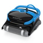 Dolphin Nautilus CC Automatischer Poolreiniger Poolroboter, Boden und Wandreinigung, Doppelfiltration, für Flachboden Pool bis zu 10 m, Wasserpflege