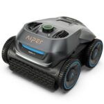 AIPER ZT6002 Poolroboter Boden und Wand, Quad-Motorensystem, WavePath Navigationstechnologie, 3 Reinigungsmodi, 18500 LPH, Poolsauger Akku Kabellos, Poolreiniger für Eingelassene Pool bis zu 150㎡