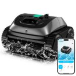 WYBOT C1 Poolroboter mit Akku, 150 Min. Kabellos Poolsauger Poolroboter Boden und Wand, Poolreiniger mit intelligenter Routenplanung, vollautomatische Boden-, Wasserlinien- & Wandreinigung, bis 150 ㎡