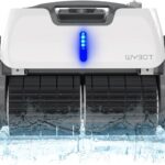 WYBOT Poolroboter Akku 120 Mins für Boden, Wasserlinie, und Wandreinigung, Poolsauger mit Navigation & Routenplanung, Schnellladung, Vollautomatisch Poolreiniger für Pools 120 ㎡