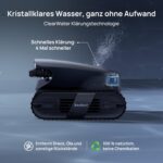 Beatbot Aquasense 2 Ultra Poolroboter, KI Mapping, 5in1 Komplettreinigung, KI-Schmutzerkennung, Poolsauger Akku für Oberfläche Boden und Wand, Poolreinigung bis zu 300m²