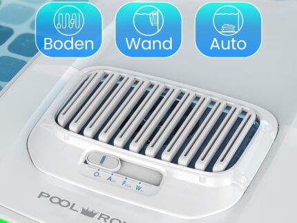 Poolroboter Pool-Royal PC10, Model 2025, Kabelloser Poolsauger Akku, reinigt Boden Wände und die Wasserlinie, Poolreiniger-Staubsauger, Akkusauger