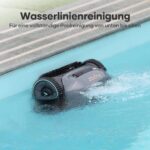 AIPER Poolroboter Boden und Wand, Quad-Motorensystem, WavePath Navigationstechnologie, 3 Reinigungsmodi, Wandklettern, Poolsauger Akku Kabellos, Poolroboter Ideal für Pool bis zu 150㎡