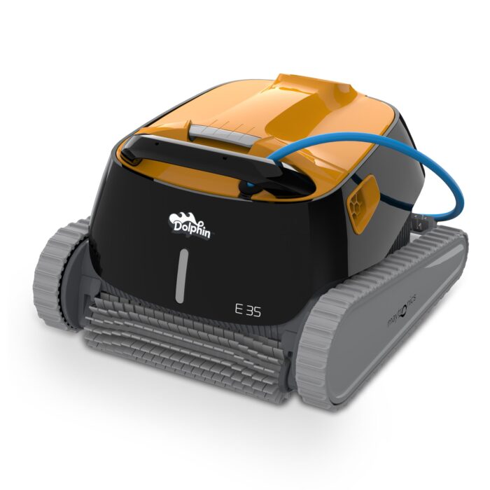 Dolphin E10 Automatischer Poolreiniger Poolroboter mit Kabel - Nur Bodenreinigung - Energieeinsparung, Aufstellpools bis zu 8 m