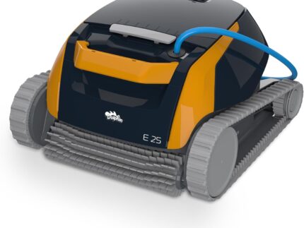 Dolphin E25 Automatischer Poolreiniger Poolroboter mit Kabel - Boden und Wandreinigung - Energieeinsparung, Eingelassene Pools bis zu 10 m