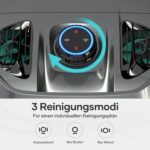 AIPER Poolroboter Boden und Wand, Quad-Motorensystem, WavePath Navigationstechnologie, 3 Reinigungsmodi, Wandklettern, Poolsauger Akku Kabellos, Poolroboter Ideal für Pool bis zu 150㎡
