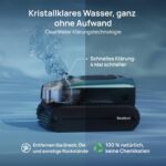 Beatbot AquaSense 2 Pro Poolroboter, Poolsauger Design für Reinigung Boden, Wand, Oberflächen und klärt Wasser, Schwebt nach Reinigung auf Wasseroberfläche, smarte Navigation, Pools bis zu 360 m²