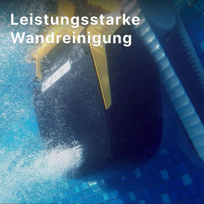 Dolphin E25 Automatischer Poolreiniger Poolroboter mit Kabel - Boden und Wandreinigung - Energieeinsparung, Eingelassene Pools bis zu 10 m