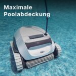 Dolphin E10 Automatischer Poolreiniger Poolroboter mit Kabel - Nur Bodenreinigung - Energieeinsparung, Aufstellpools bis zu 8 m