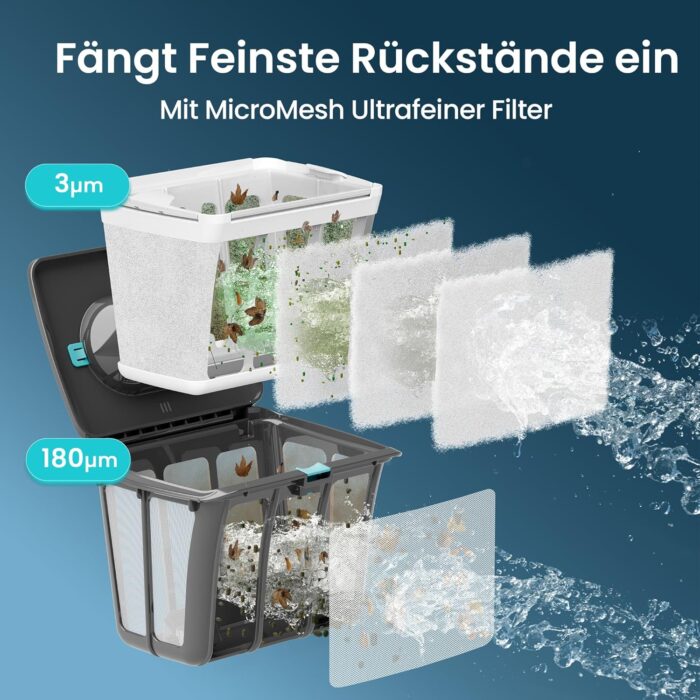(2026 Upgrade) AIPER Scuba S1 Poolroboter Akku, 240Min Akku, Ultrafeinfiltration, Pool Bodensauger mit Wand- & Wasserlinienreinigung, App-Steuerung & OTA-Updates, Poolsauger für Pools, Blau