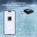 Beatbot AquaSense 2 Pro Poolroboter, Poolsauger Design für Reinigung Boden, Wand, Oberflächen und klärt Wasser, Schwebt nach Reinigung auf Wasseroberfläche, smarte Navigation, Pools bis zu 360 m²