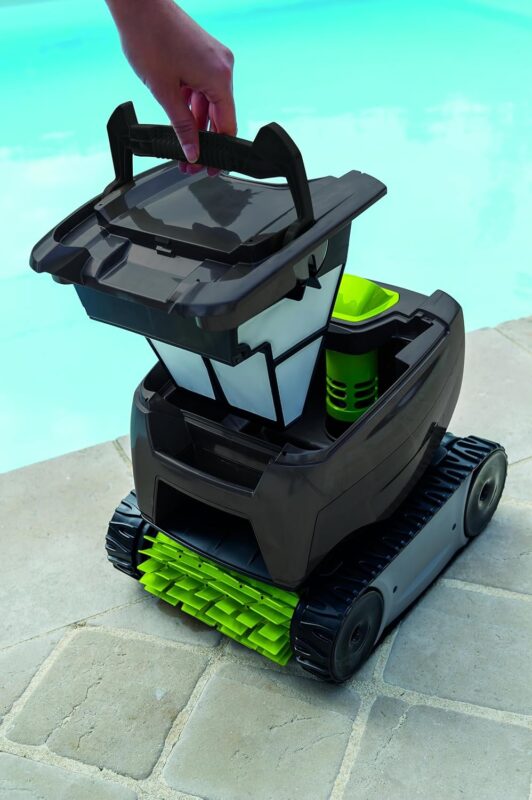 Zodiac GT3220 TornaX – Selbständiger Bodenreiniger für Pools, Boden und Wände, Intelligenter Poolreiniger mit Rotierenden Bürsten, Leicht zu Reinigender Filter