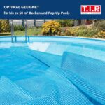 T.I.P. Pool Roboter - Bodensauger (50 m³ Beckengröße, 18.000 l/h Fördermenge, Bodenreinigung, Wasserjet-Düsen, unabhängig, vollautomatisch, Unterschiedliche Reinigungsmodi) Sweeper 18000, 30454